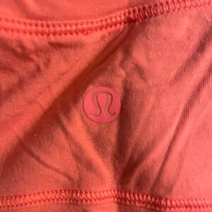 Lululemon Coral Activewear Top